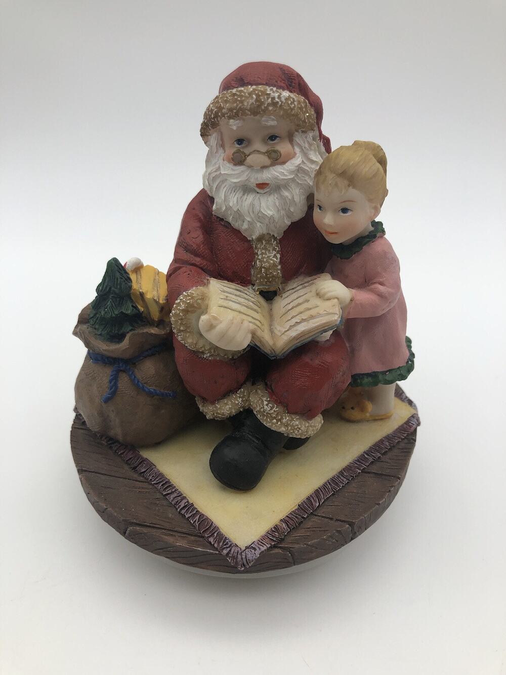 Holiday Time Jar Candle Decorative Cover Christmas Santa”Cover Only”No Box